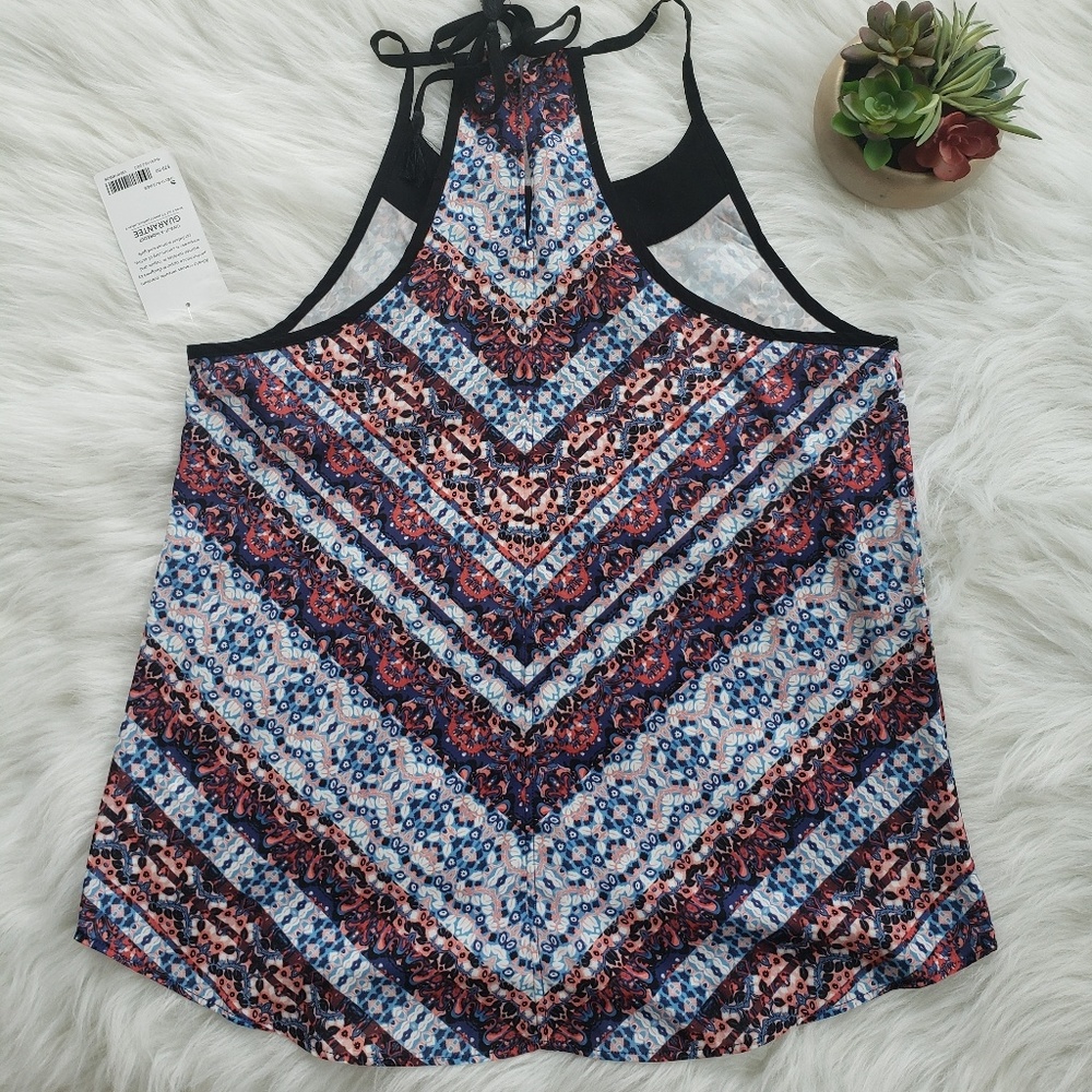 Athleta Chevron Dunes Racerback Tank, M 🆕️ - Picture 6 of 7